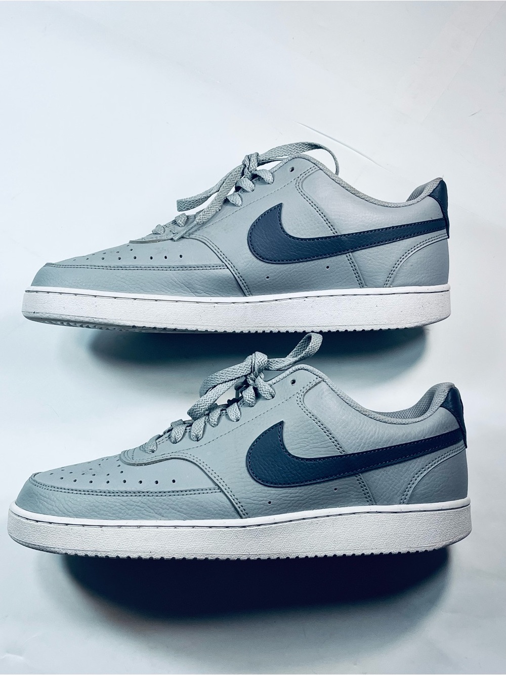 Nike Court Vision #FQ7669-001 Next Nature Wolf Gray Athletic Sneakers Men's :11